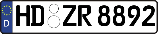 HD-ZR8892