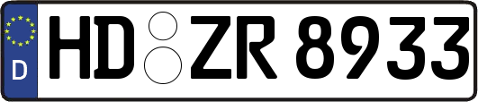 HD-ZR8933