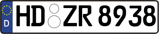 HD-ZR8938