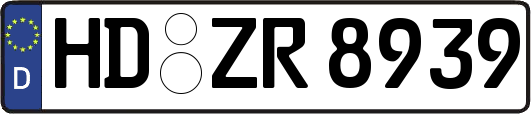 HD-ZR8939