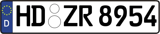 HD-ZR8954