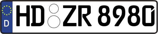 HD-ZR8980