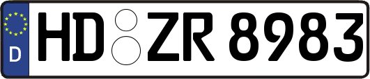 HD-ZR8983
