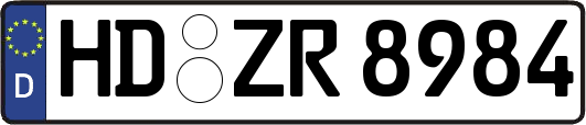 HD-ZR8984