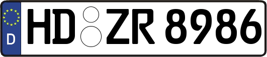 HD-ZR8986