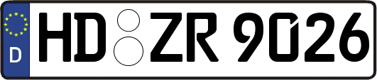 HD-ZR9026