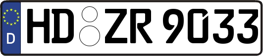 HD-ZR9033