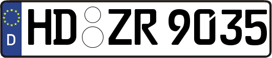 HD-ZR9035