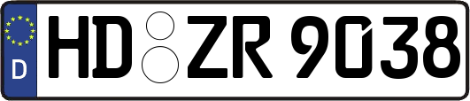HD-ZR9038