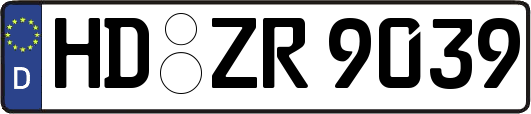 HD-ZR9039