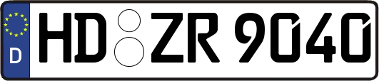 HD-ZR9040