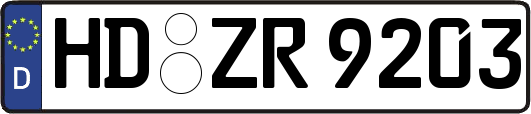 HD-ZR9203