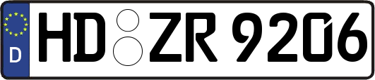 HD-ZR9206