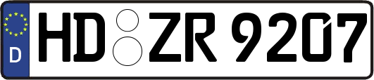 HD-ZR9207