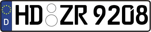 HD-ZR9208