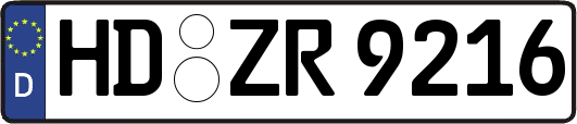 HD-ZR9216