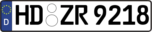 HD-ZR9218