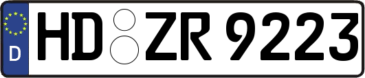 HD-ZR9223