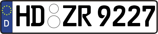 HD-ZR9227