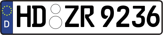 HD-ZR9236