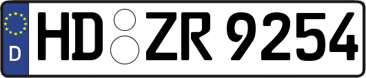 HD-ZR9254