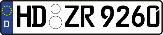 HD-ZR9260