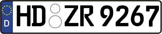 HD-ZR9267
