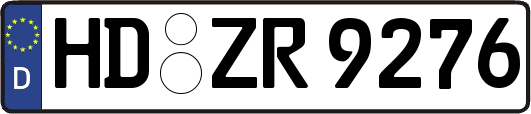 HD-ZR9276