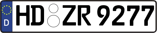 HD-ZR9277