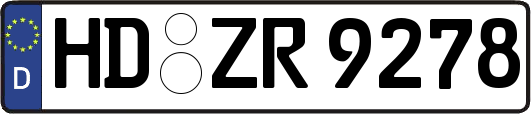 HD-ZR9278