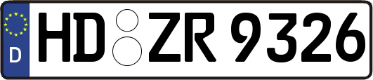 HD-ZR9326