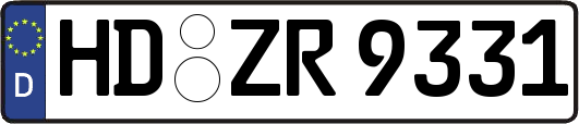 HD-ZR9331