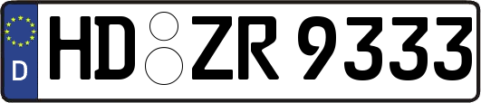 HD-ZR9333