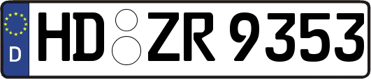 HD-ZR9353