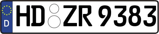 HD-ZR9383