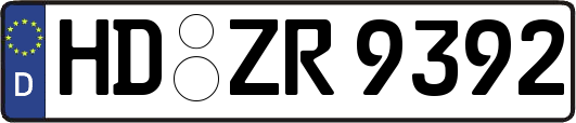HD-ZR9392