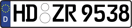 HD-ZR9538