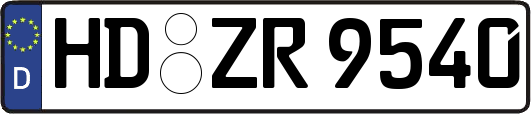 HD-ZR9540
