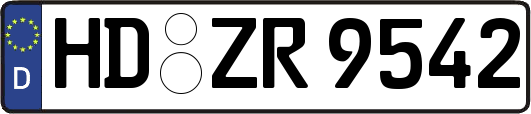 HD-ZR9542