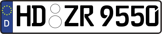 HD-ZR9550
