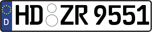 HD-ZR9551