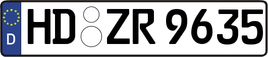HD-ZR9635