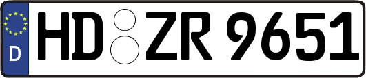 HD-ZR9651