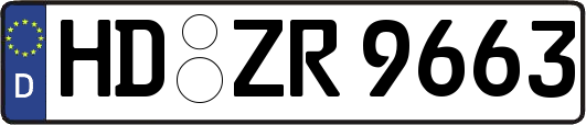 HD-ZR9663