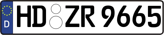 HD-ZR9665