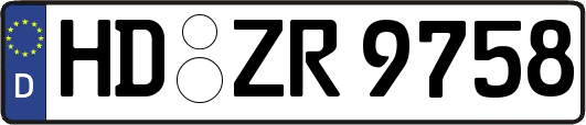HD-ZR9758