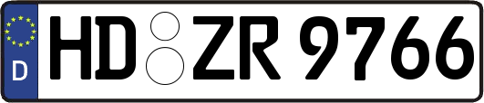 HD-ZR9766