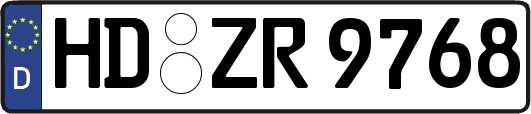 HD-ZR9768