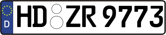 HD-ZR9773