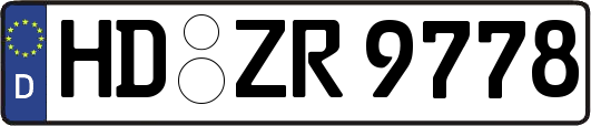HD-ZR9778